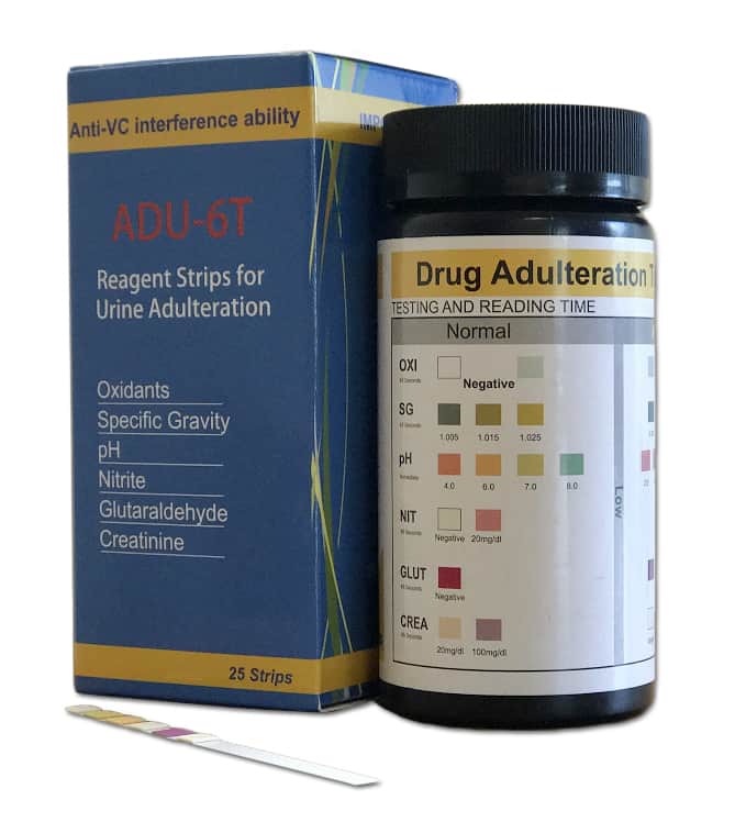 Adu T Urine Adulteration Drug Testing Strips Drug Testing